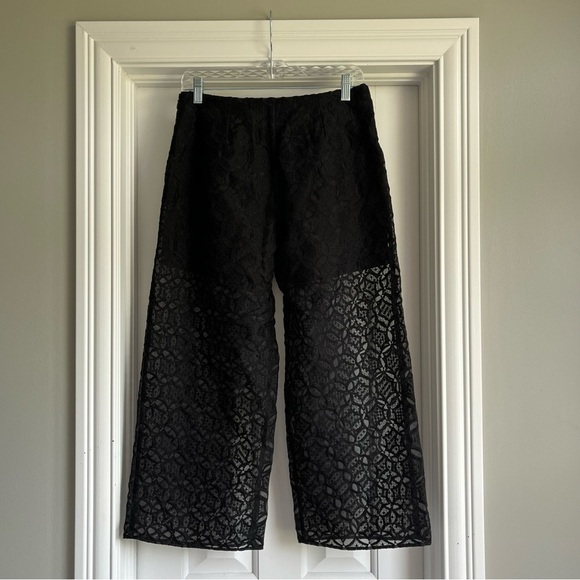 New! Banana Republic black lace cocktail Pants nwt 16044 - Picture 3 of 16